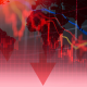 Stock Market Down and in the Red